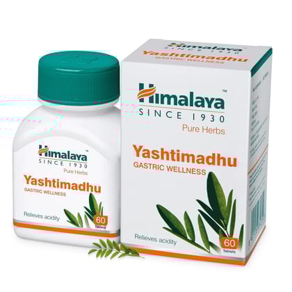 YASHTIMADHU TABLETS 60'S INDIA 60 no.s
