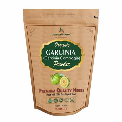 Organic Garcinia Powder (Garcinia Cambogia) - Promotes Healthy Weight Management & Appetite Control