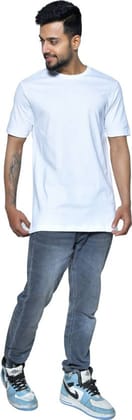 Pack of 2 Men Solid Round Neck Pure Cotton Green, Black T-Shirt