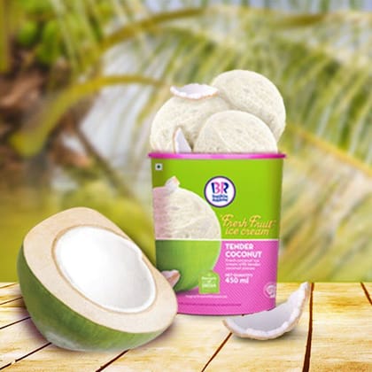 Fresh Tender Coconut Ice Cream 450 Ml