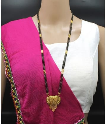 Soni jewellery Golden Mangalsutra ( Pack of 1 ) - Golden