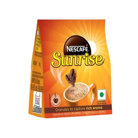 Nescafe Sunrise Instant Coffee - Chicory Mix, 100 gm Pouch