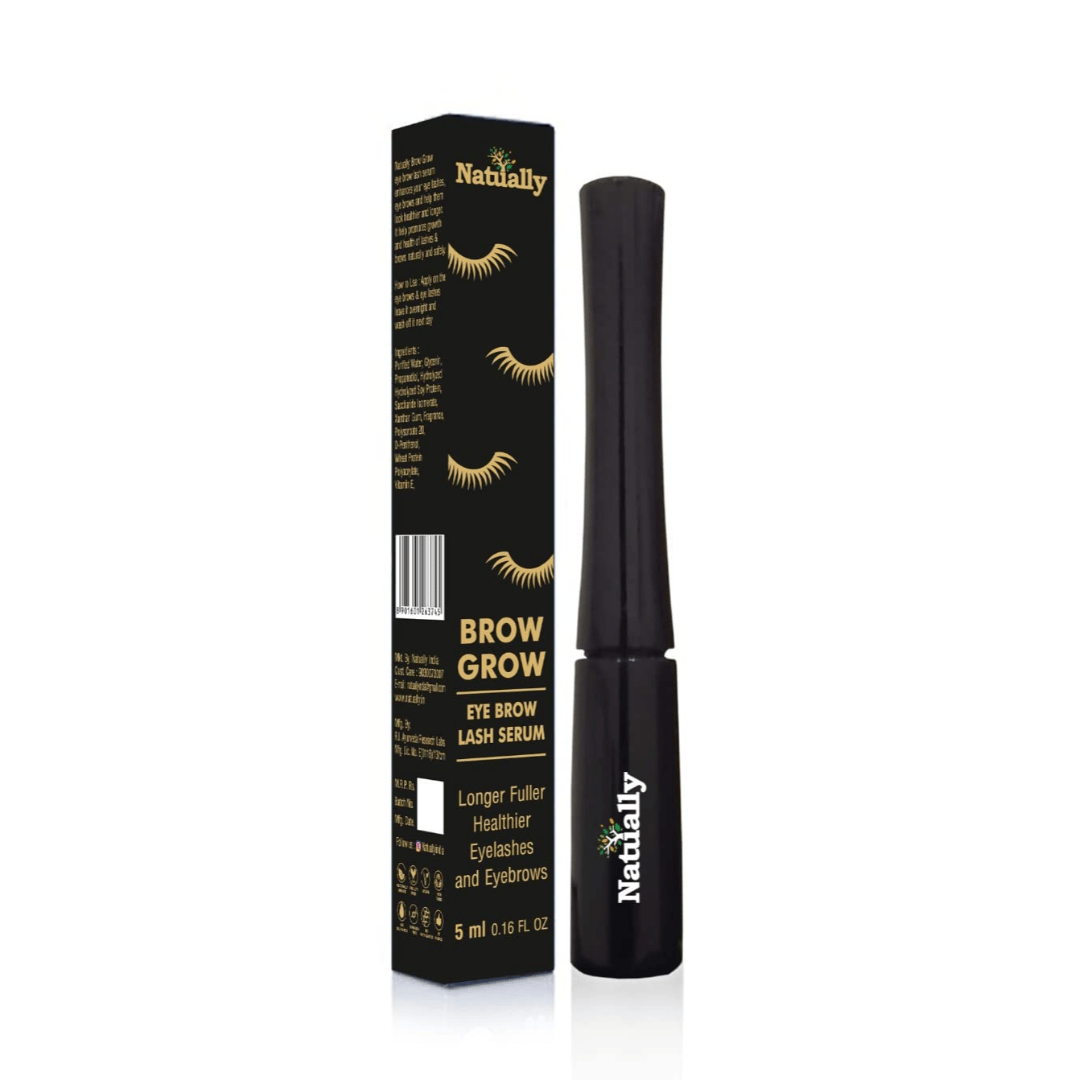 Natually Eyebrow Lash Serum For Longer And Healthier Eyelashes And Eyebrows - 5ml-Natually Eyebrow Lash Serum For Longer And Healthier Eyelashes And Eyebrows - 5ml