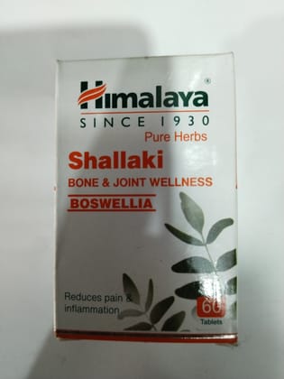 Himalaya Pure herbs Shallaki Bone & joint wellness Boswellia 60 tablets 
