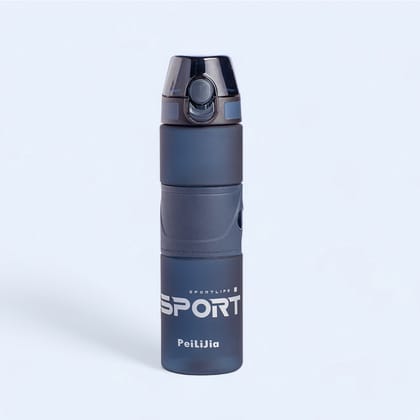 BPA-Free Sports Water Bottle, 750 ml-Navy Blue