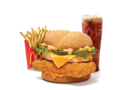McSpicy Premium Burger Chicken Combo