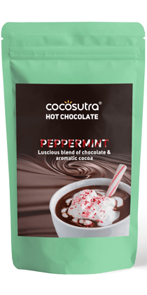Cocosutra Peppermint Hot Chocolate Mix, 100 gm