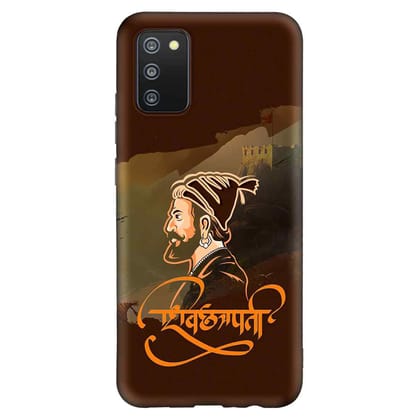 Shivaji Raje Bhosle Samsung F02S Premium Embossed Mobile cover