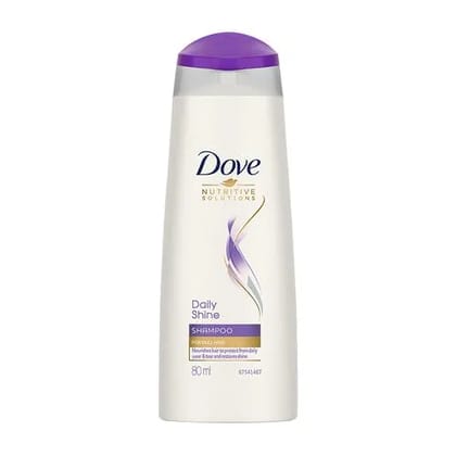 Dove Daily Shine Shampoo, 80 ml
