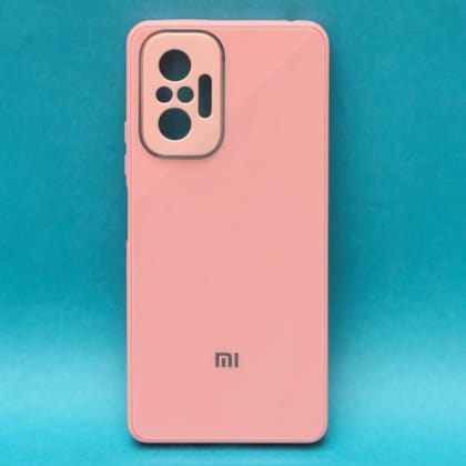 Pink camera Safe mirror case for Redmi Note 10 Pro Max