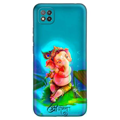 Shree Vinayaka POCO C3 Premium Embossed Mobile cover