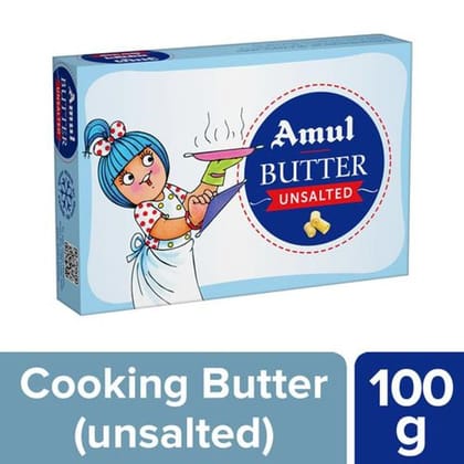 AMUL BUTTER UNSALTED 100G