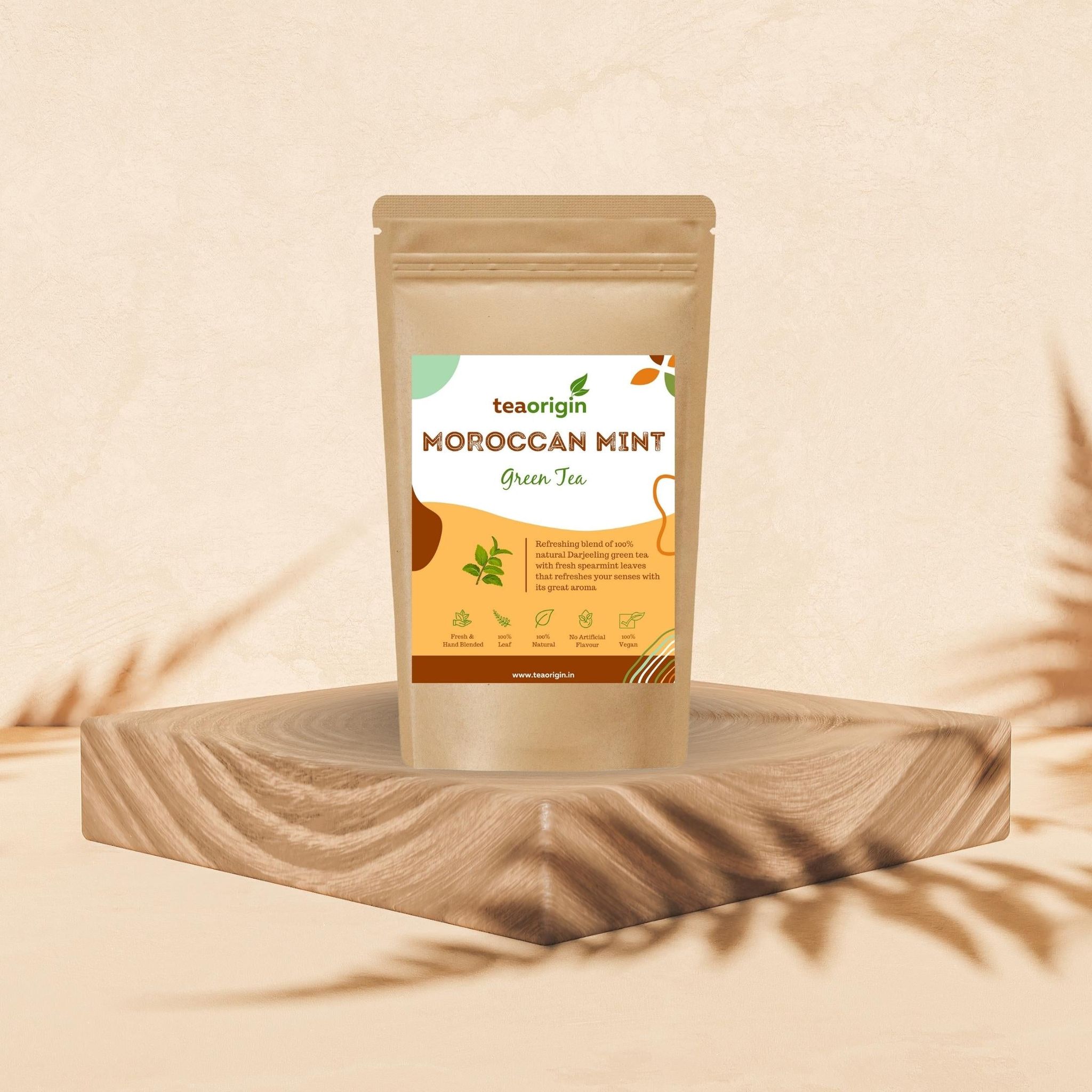 Tea Origin Moroccan Mint Green Tea-100g