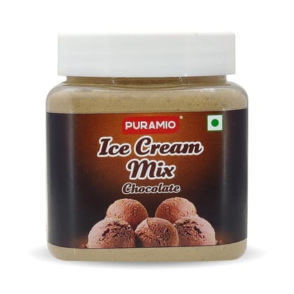 Puramio Ice Cream Mix Chocolate, (Chocolate), 250 gm