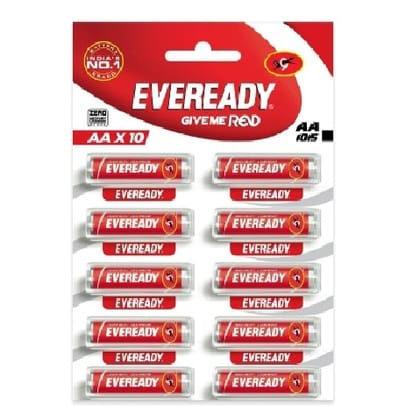 Eveready 1015 Carbon Zinc AA Battery - 10 Pieces