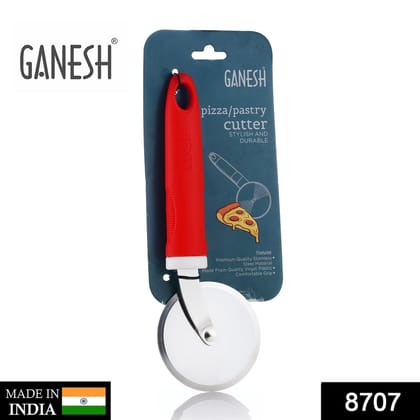 8707 Ganesh GANESH PIZZA / PASTRY CUTTER Wheel Pizza Cutter  (Stainless Steel)