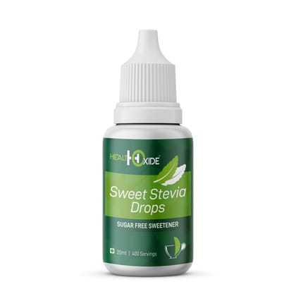 Healthoxide Sweet Stevia Drops - Suger Free Sweetners-Stevia Powder