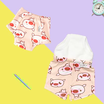 Potty Training Pants & Shorts for Toddlers, Boys and Girls - Piggy Wiggy-Size 1 (1-2 years)