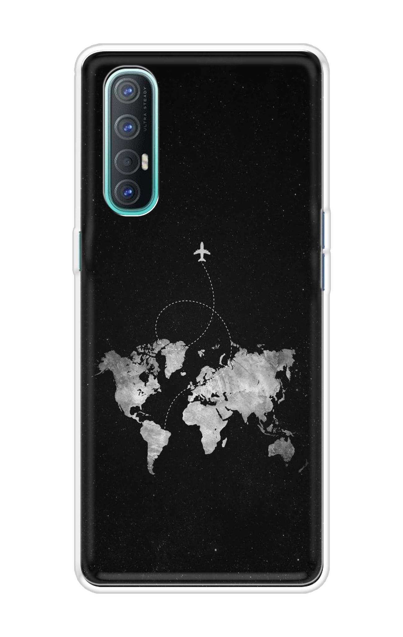 World Tour Soft Cover for Oppo Reno 3 Pro