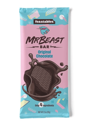 Mr. Beast Original Chocolate With Dark Bar Cocoa Butter - Imported