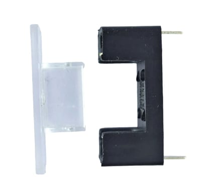 Fuse Holder 5mm x 20mm Box Type with Transparent Cover - Heavy Duty - PCB mounting  by MYPCB