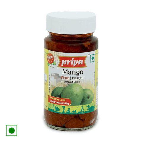 Telugu Foods Mango Pickle, 300 gm Bottle