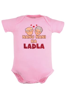Nanu Nani Ka Ladla Baby Romper | Onesies-Baby Romper / 0-3 Months / Pink