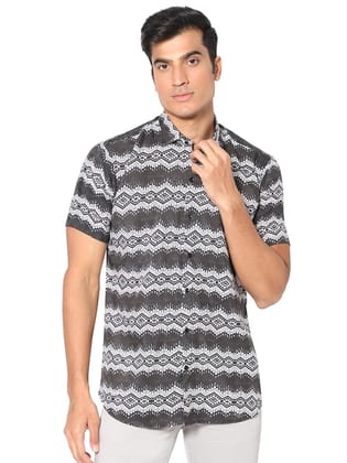 Classic Fit Ethnic Motifs Printed Casual Shirt