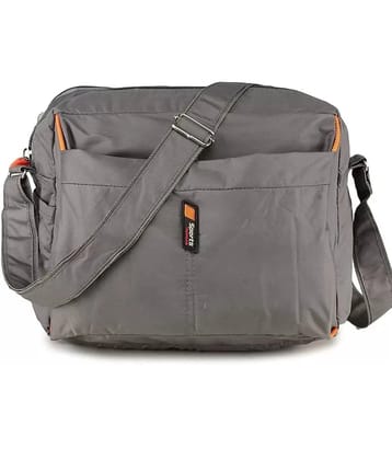SVB BAG Grey Solid Messenger Bag - Grey