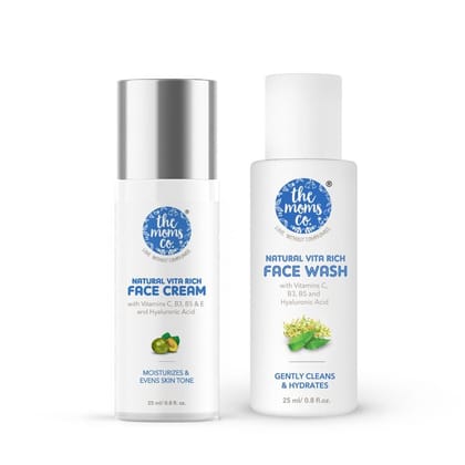 Vita Rich Face Cream (25ml) + Mini Vita Rich Face Wash (25ml)