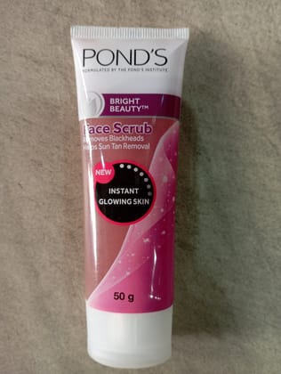 Ponds bright beauty face scrub instant glowing skin