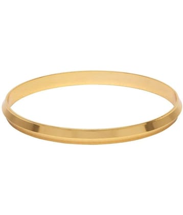 SHANKH-KRIVA Gold Kada ( Pack of 1 ) - None