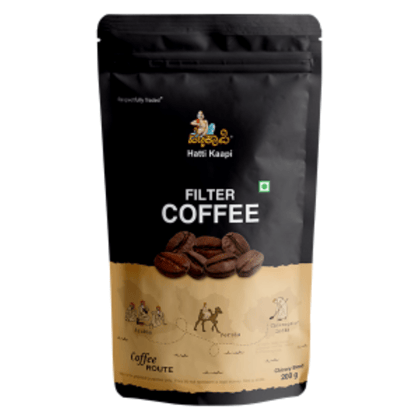 80:20 Filter Coffee Powder - Roast: Medium | Robusta & Chicory Blend | Authentic South Indian Filter Coffee