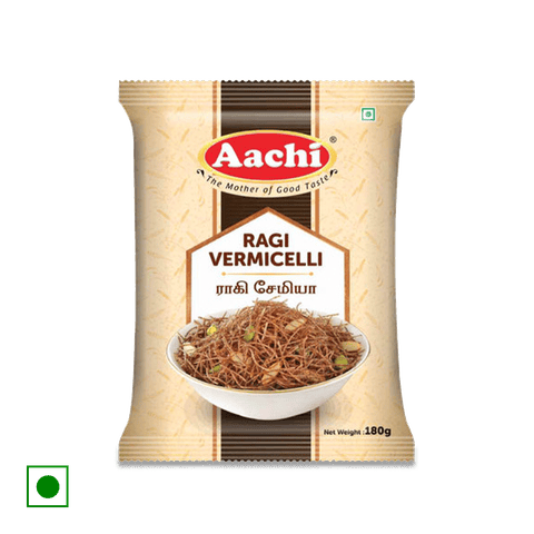 Aachi Ragi Vermicelli, 180 gm Pouch