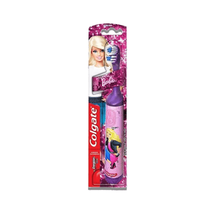Colgate Kids Barbie Battery Powered Toothbrush, 1 Unit Pack