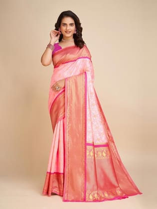 Woven Design Zari Banarasi Saree