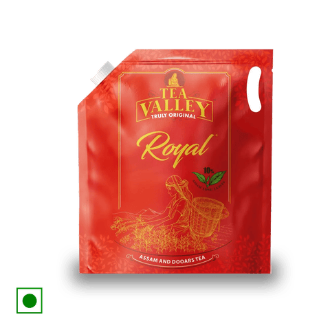Tea Valley Royal Premium Blend Of Assam & Dooars Tea, 1 kg Pouch