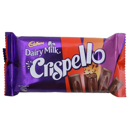 Cadbury Dairy Milk Chocolate Bar - Crispello, 35 gm