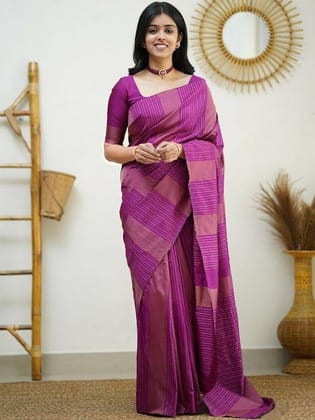 Ethnic Woven Design Silk Banarasi Saree