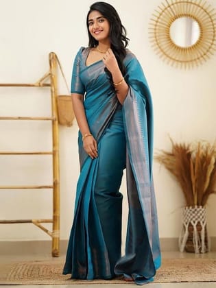 Zari Silk Blend Saree
