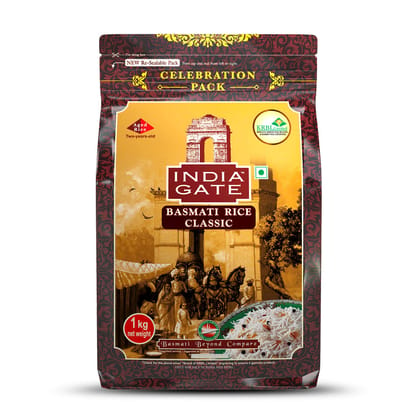 India Gate Basmati Rice Classic 1 Kg