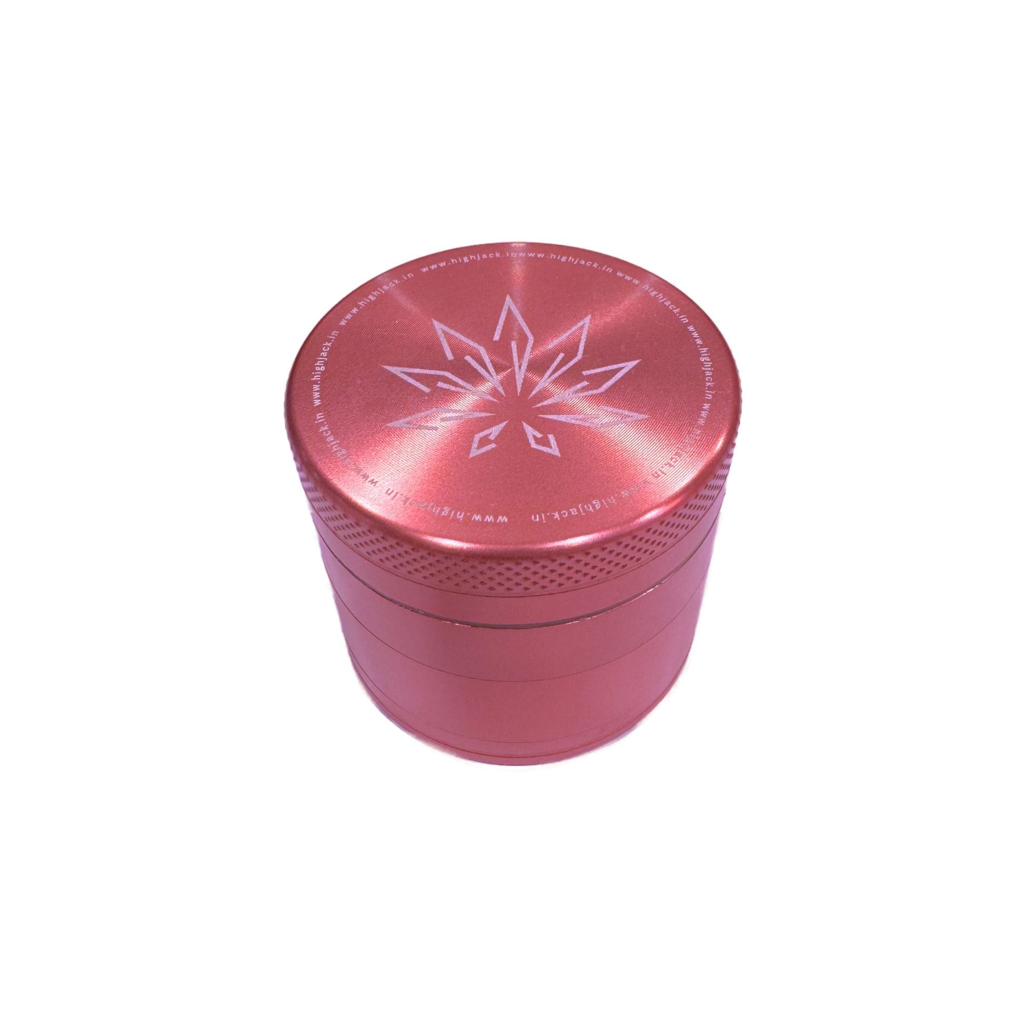 The Leaf CNC Herb Grinder - 45mm-ROSE GOLD