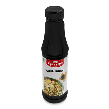 Feasters Soy Sauce 180 ml Bottle