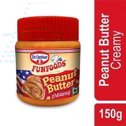 Dr. Oetker Funfoods Peanut Butter Creamy, 150G