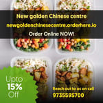 New golden Chinese centre