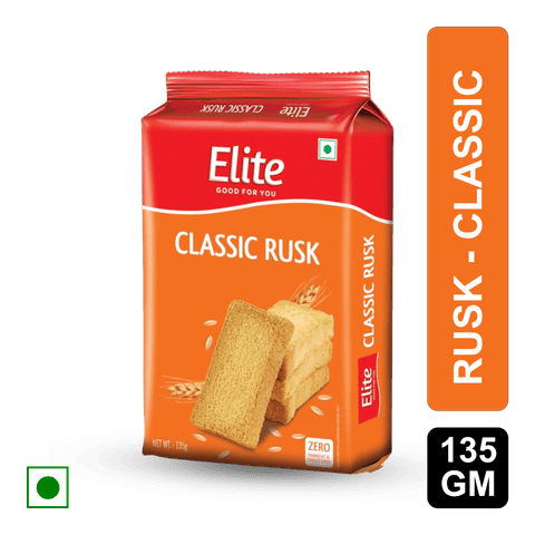 Elite Classic Rusk, 135 gm Pack