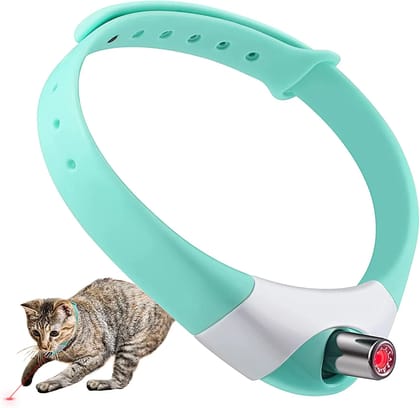 Automatic Cat Laser Toys with LED Light,Upgraded Lengthened Light Head