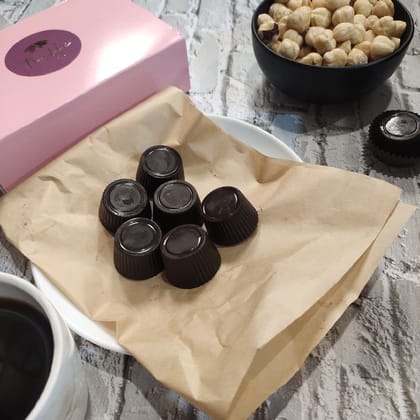 Hazelnut Mocha Dark Chocolate (Box of 9)