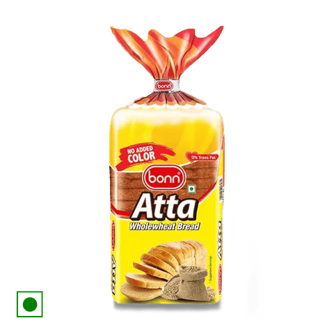 Bonn Atta Wholewheat Bread, 400 gm Pouch