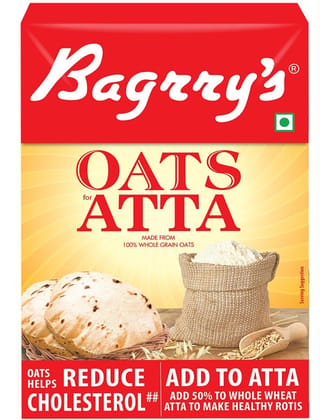 Bagrry's Oats For Atta, 500g